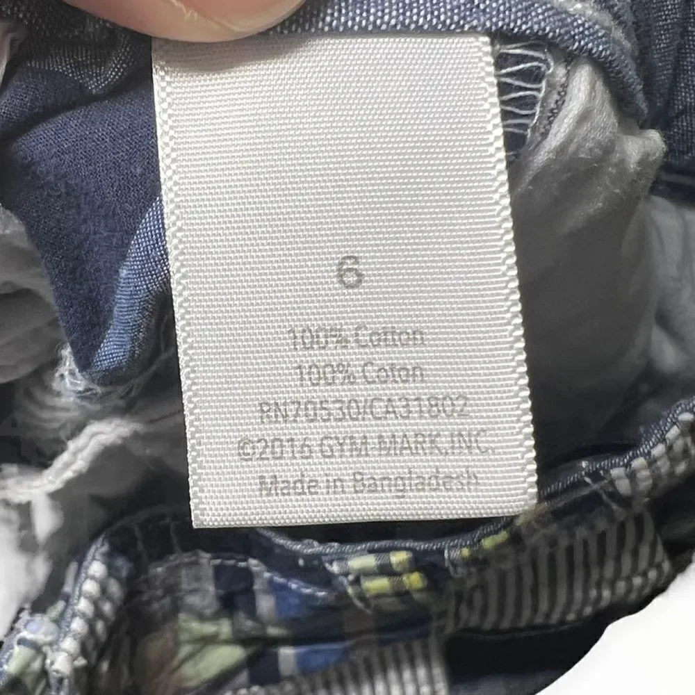 GYMBOREE | Multicolored | Cotton Plain Shorts